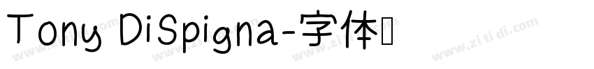 Tony DiSpigna字体转换
